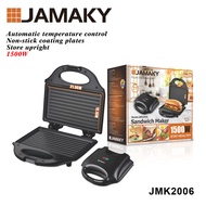 JAMAKY Sandwich Breakfast Machine Multi-Functional Household Small Light Food Toast Waffle Toast Bre