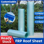 1mm Tebal Polycarbonate Awning Sheet/Flat Transparent Roof/Anti UVTransparent Roofing/Atap Awning Lu