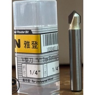 Original ARDEN Professional Router Bit 90Degree V-Grooving Bit