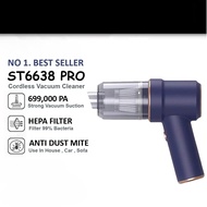 ST6638 Pro Cordless Vacuum Cleaner Handheld Mini Vacuum Lightweight Vacuum Vakum Rumah