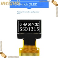 MEIGUII OLED Screen Board, IPS 14PIN OLED Screen Display, inteligente SSD1315 Drive IC 0.49 inch 3.3