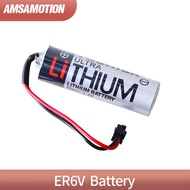 2400mAh ER6V TOSHIBA PLC Battery for Mitsubishi M64 System Compiler 3.6V