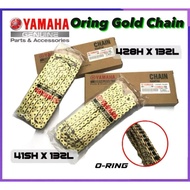 YAMAHA Gold CHAIN 428H O-RING 415H ORING CHAIN RANTAI EMAS 428 415 132L 132 O RING CHAIN CUTTER 415 