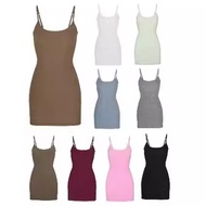 Skims Slim Fit Sling Dress - Sleeveless Sexy Design
