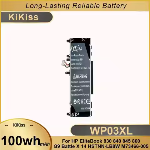 Battery WP03XL For HP Elitebook 830 835 840 845 860 865 G9 1040 G9 Elite x360 1040 G9 X 14 G10 M7346