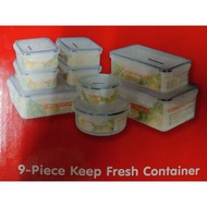 9-Piece Keep Fresh Container