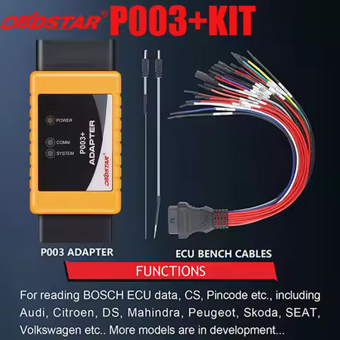 OBDSTAR P003+ KIT P003 Adapter for Reading ECU CS PIN working with OBDSTAT DC706 Series X300 DP/ X30