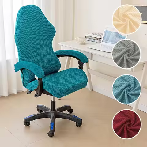 Fashion Simple Home Gaming Chair Cover Universal Computer Game Competitive Seat Backrest Armrest Ela