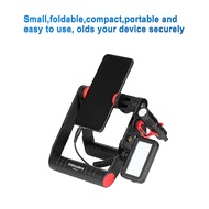 MVG-1 Foldable Smartphone Video Rig universally fit smartphones up to 3.2" wide Can be used as a tri