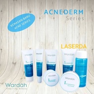 wardah acne acnederm paket 7 in 1 formula baru-perawatan berjerawat