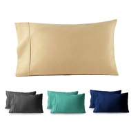 1 Piece Envelope Pillowcase Soft Breathable Pillow Cover for Bed Sleeping, Standard/Queen/King Size,