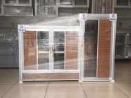 G129 ตู้วางเตาซ่อนถังแก็ส 120 cm. สีน้ำตาลเข้ม ส่งเฉพาะกรุงเทพและปริมณฑล ไม่มีค่าจัดส่ง