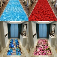 3D Three-Dimensional Printing Corridor Carpet Anti-Slip Foyer Living Room Stairs Hotel Full Carpet C