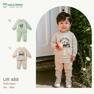 Ualarogo long-sleeved baby boy and girl outfit 6 months - 3 years old Petit fabric 488