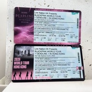 Blackpink 香港演唱會門票保存套