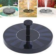 bacony Bird Bath Fountain Floating Solar Birdbath with 4 Nozzle for Ponds Pools Gardens