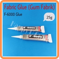 F6000 (25g) Gum / Kain Fabric Glue