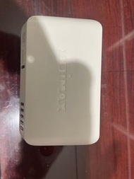 EDIMAX ES-3205P 白色好看 1005B 5埠10/100Mbps桌上型乙太網路交換器 很少使用