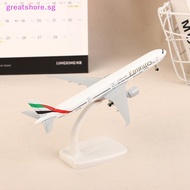 greatshore  20cm B777 UAE Emirates Airline Boeing 777 Aircraft Model Die-casting Alloy Metal Airplan