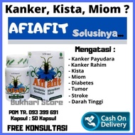 AFIAFIT Isi 50 Kapsul - Obat Herbal Kanker Payudara, Kista, Miom,