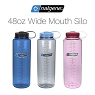 Nalgene Drinking Bottle 48oz Wide Mouth Silo Water Bottle 1500ml Outdoor