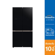 [ส่งฟรี] HITACHI ตู้เย็น MULTI DOOR RWB640VF GBK 20.1 คิว กระจกดำ อินเวอร์เตอร์