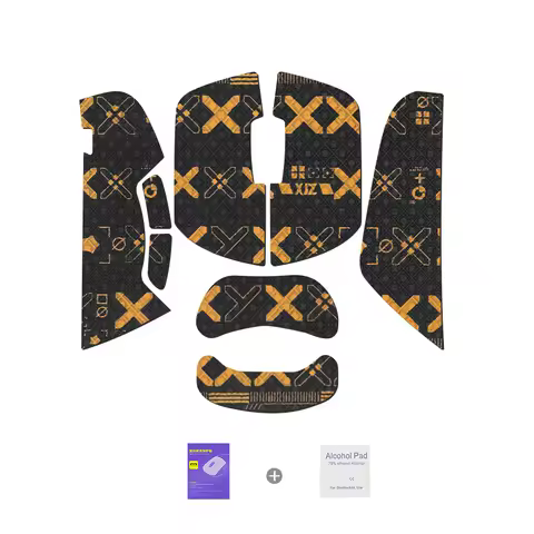 Non Slip Suck Sweat Mouse Grip Tape Skate Sticker For LAMZU THORN 4K Gaming Mouse Desktop Gamer Acce