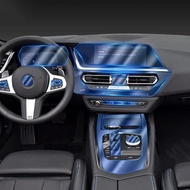 Car Interior Center Console Transparent TPU Protective Film for BMW G29 Z4 25i M40i 2019 2020