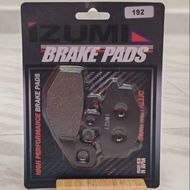 KAWASAKI VERSYS 650 ~ IZUMI MOTORCYCLE REAR BRAKE PADS