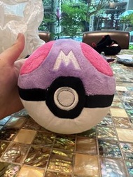 寶可夢 Takara Tomy Pokemon Plush - Monster Ball Master 寵物小精靈/寶可夢 毛公仔 精靈球 大師球 瑪麗球 毛絨玩具 公仔