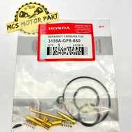 Original Honda WIN 3144A-GF6-860 Carburetor Repair Kit
