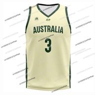 2026 New Edition Australian Basketball Jersey Tank Top Josh Giddey Mens Basketball Sports Jersey Kid
