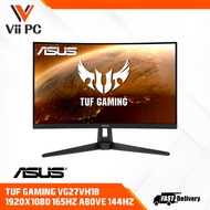 TUF Gaming VG27VH1B Gaming Monitor 27 inch Full HD (1920x1080), 165Hz (above 144Hz), Extreme Low Motion Blur, Adaptive-sync, FreeSync Premium, 1ms (MPRT), Curved