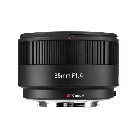 7artisans AF 35mm F1.4 Large Aperture Camera Prime Lens for Humanities Photography with Fujifilm XF-
