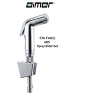 Aimer STG F43[C] ABS Hand Bidet Spray Set Chrome Finished