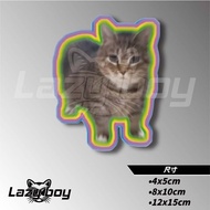 Meme Cat meme Terrier Map Cat Cat Slaves Car Stickers Stickers Waterproof Stickers Motorcycle Sticke