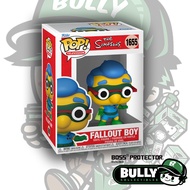 Funko POP! Television: The Simpsons - Milhouse as Fallout Boy 1655 With Boss Protector