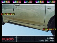 PU2685 Perodua Bezza PU Side Skirt (Drive 68) Body kit Bodykit