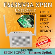 ZTE F633NV3A Xpon Original New Unit Onu Support Epon Gpon Etehernet Uplink Omci Bridge Warranty Unit