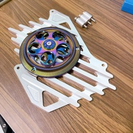 (Cheap Price) 3D White Water Tank Cover + NVM Fan in All Colors Rotating >Mounted to Vario,Click,A.B