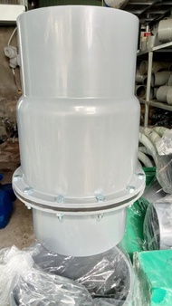 Luppe 1 chiều lưỡi gà 2 đầu ống 200 mm