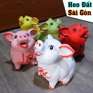 Savings piggy bank, savings piggy bank, snout ceramic pig coin bank