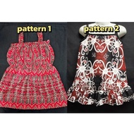 Kids Dress Borneo Motif