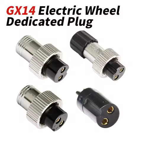 GX14 Electric Wheel Dedicated Plug for Ximano GX 14 750 Billion Watt 500J Battery Connector with Rub