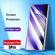 iQOO Neo10 Neo10R 3Pcs Blue Ray Soft Hydrogel Film For iQOO Neo9 Neo9S Neo8 Pro Plus Neo7 SE Racing 