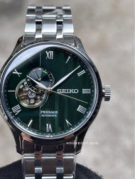 Brand New Seiko Presage Deep Green Zen Garden Automatic Dress Watch SARY237