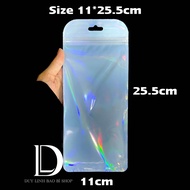 (Bịch 50cái) Túi zip Blue Pastel túi Zipper đẹp đựng Phụ Kiện Trang Sức nail mi túi zip trong suốt