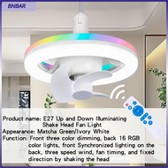 BNBAR Ceiling Fan with Light LED Ceiling Fan Light with Remote Control Modern Ceiling Fan with Lamp for Home Office