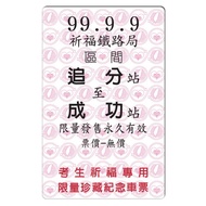 [Easycard Sticker] Successful Ticket Around The Island Taiwan Tourism Travel Easycard/e Cartoon/Prox