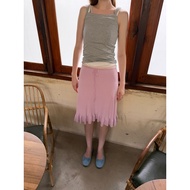 (The July Mansion) Sloan Ruffled Midi Skirt